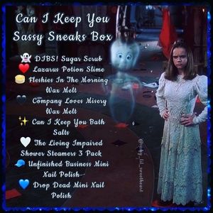 Can I Keep You? Sassy Sneaks Box